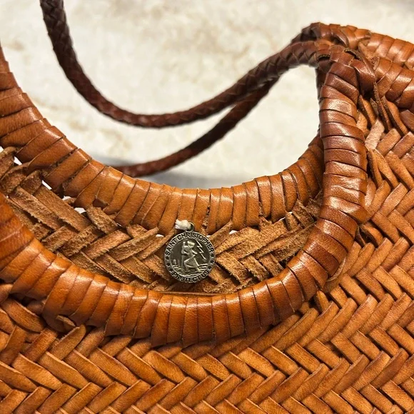 Dragon Diffusion Woven Leather Tote Bag - Picture 5 of 7